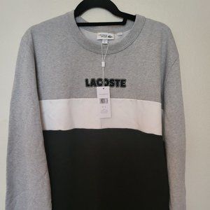 NWT Lacoste Sport Color Block Sweatshirt Size L (5)